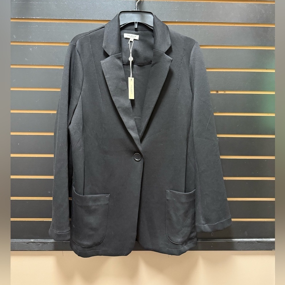 Max Studio London Black Blazer Jacket Large
